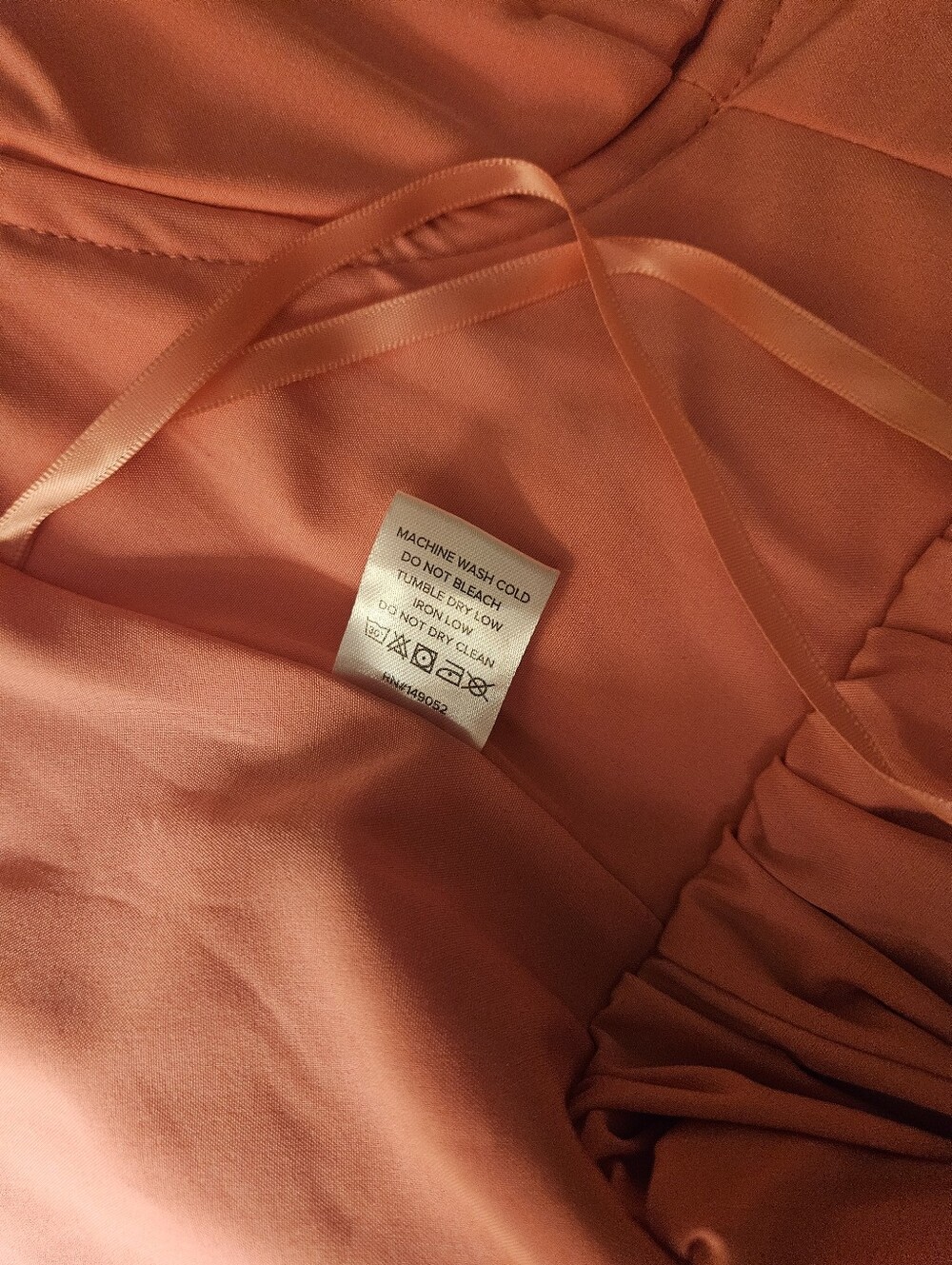 Fashion Nova Spaghetti Strap Pink Floral A-Line Dress with Orange Accents - Picture 8 of 16